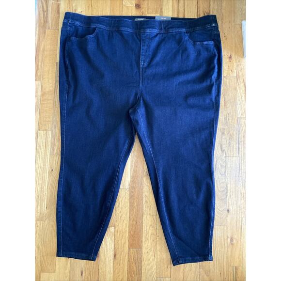 Torrid Lean Jean Blue Super Soft High Rise Pull-on Super Skinny Leg size 6S/ 30 - Picture 1 of 12